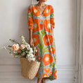 Florwen – Enchanted Floral Maxi Dress