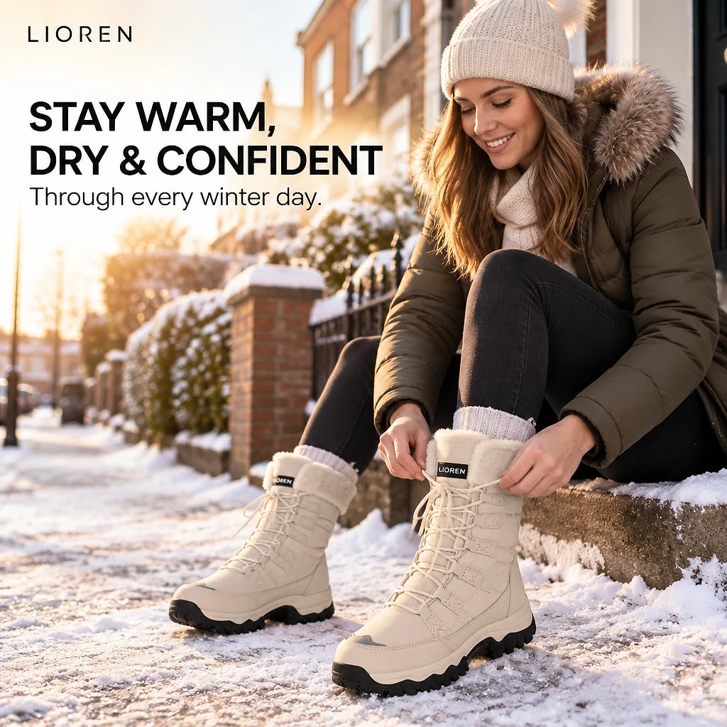 Frostholm – Warm Waterproof Winter Boots