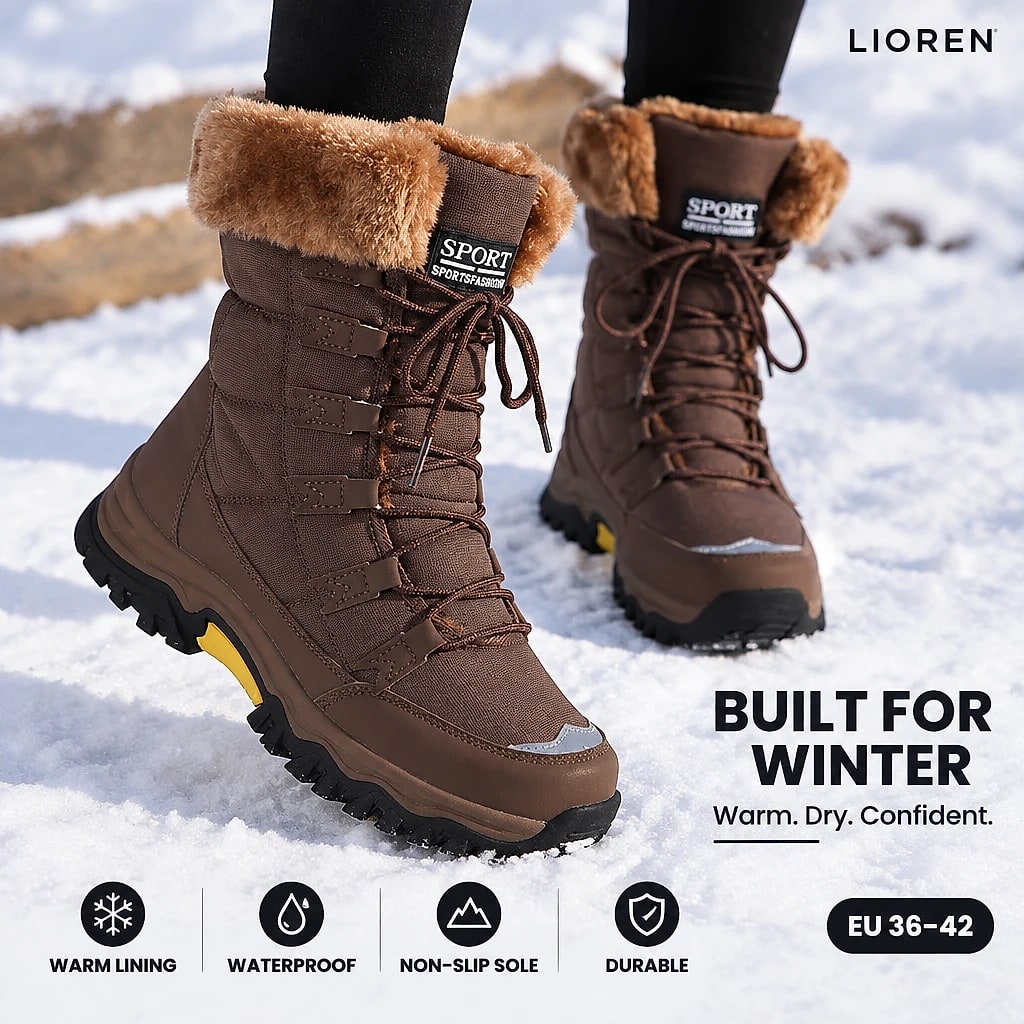 Frostholm – Warm Waterproof Winter Boots