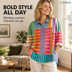 Halcyon – Colour Block Stripe Shirt