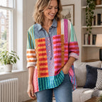 Halcyon – Colour Block Stripe Shirt