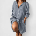 Linvera – Casual Linen Blouse