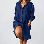 Linvera – Casual Linen Blouse