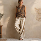 Liorenne – Natural 3-Piece Linen Set