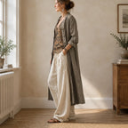 Liorenne – Natural 3-Piece Linen Set