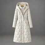 Lizza – Longline Hooded Down Coat