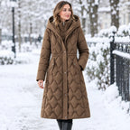 Lizza – Longline Hooded Down Coat