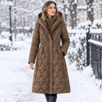 Lizza – Longline Hooded Down Coat