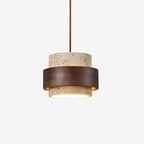 Greek Pendant Light Travertine