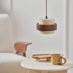 Greek Pendant Light Travertine