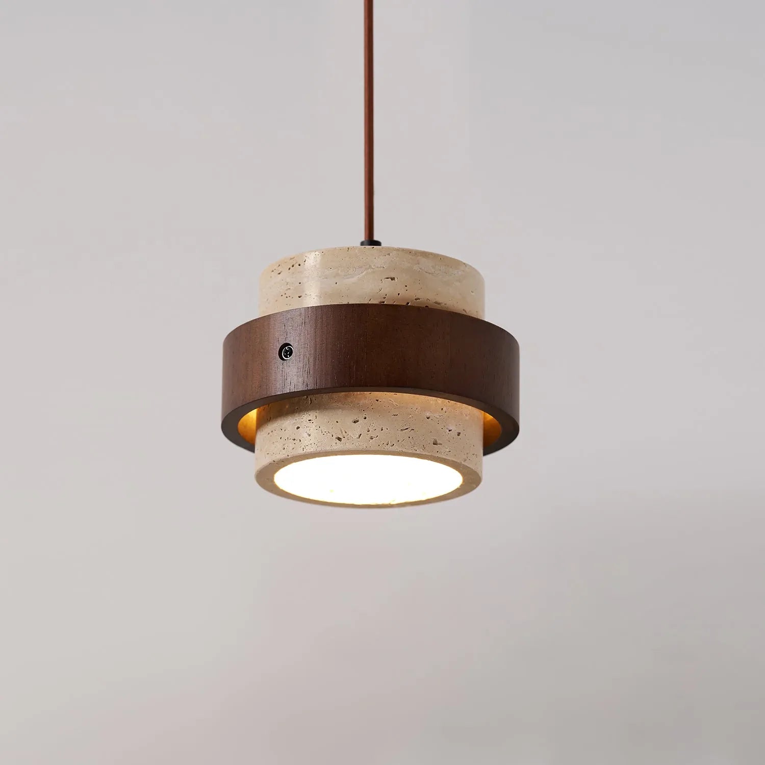 Greek Pendant Light Travertine
