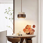 Greek Pendant Light Travertine