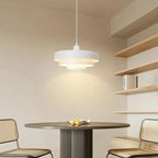 Morandi Layered Pendant Light Dimmable Metal for Dining Room