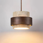 Greek Pendant Light Travertine
