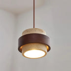 Greek Pendant Light Travertine