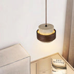 Greek Pendant Light Travertine