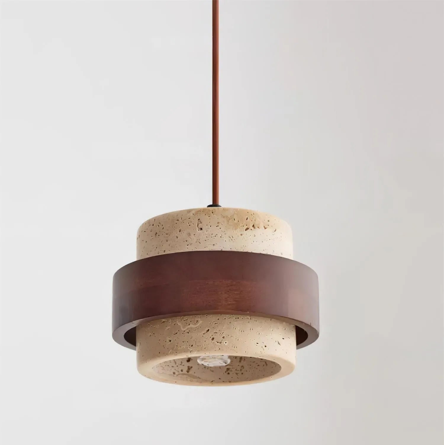 Greek Pendant Light Travertine