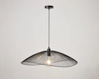 Warwick Pendant – Black Wire Dome Shade