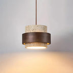 Greek Pendant Light Travertine