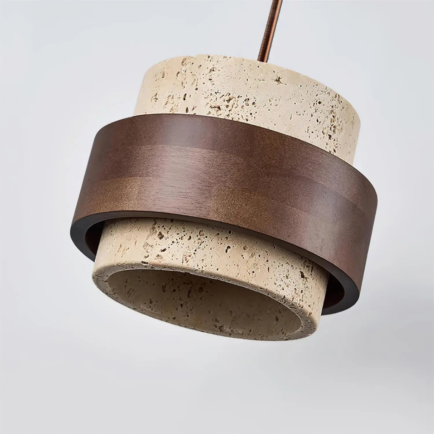 Greek Pendant Light Travertine