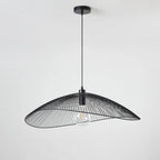 Warwick Pendant – Black Wire Dome Shade