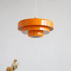 Morandi Layered Pendant Light Dimmable Metal for Dining Room