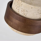 Greek Pendant Light Travertine