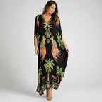 Tropalia – Tropical Print Kaftan Dress