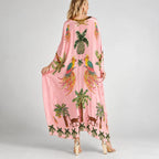Tropalia – Tropical Print Kaftan Dress