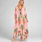 Tropalia – Tropical Print Kaftan Dress