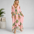 Tropalia – Tropical Print Kaftan Dress