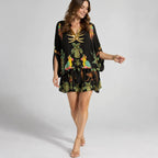 Tropalia – Tropical Print Kaftan Dress