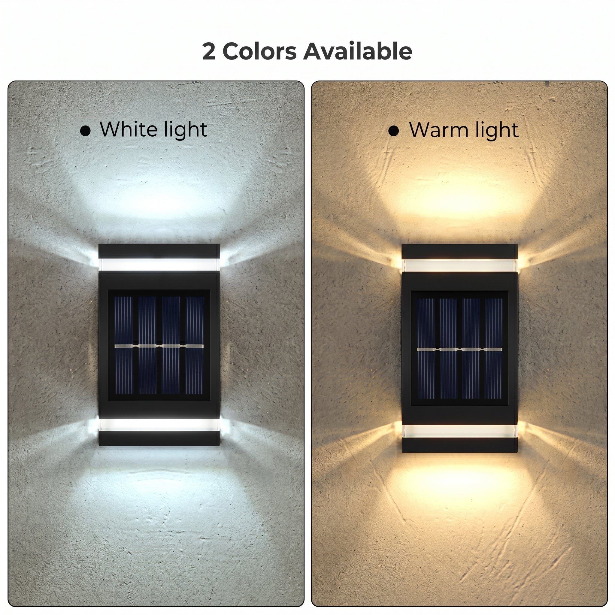 Outdoor Garden Solar Wall Lamp