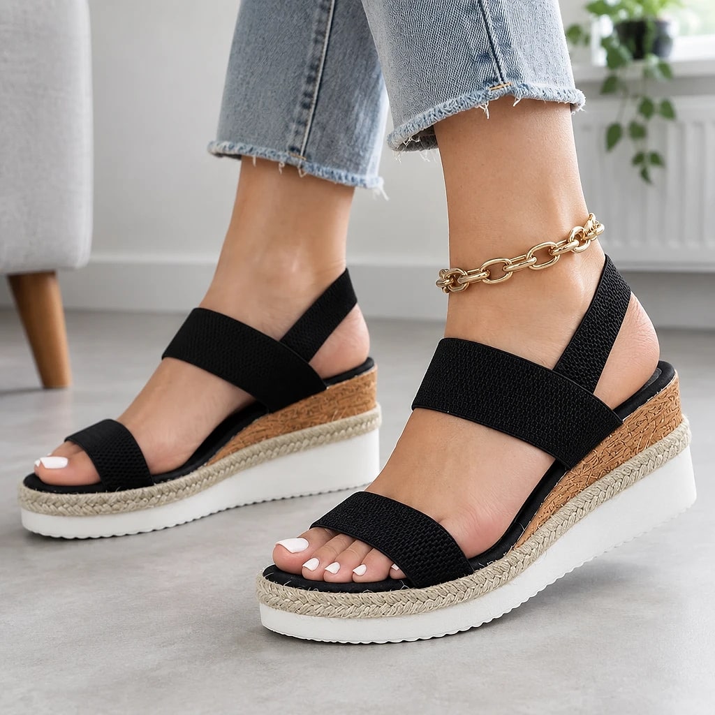 Vaelis – Orthopedic Wedge Sandals