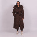 Velarne – Long Insulated Belted Coat