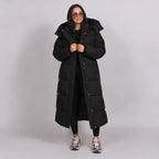 Velarne – Long Insulated Belted Coat