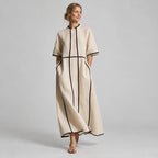 Vellore – Linen Blend Maxi Dress