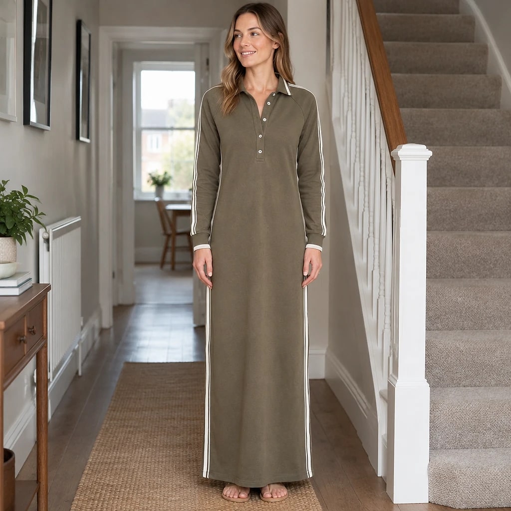 Velmara – Sweatshirt Maxi Dress