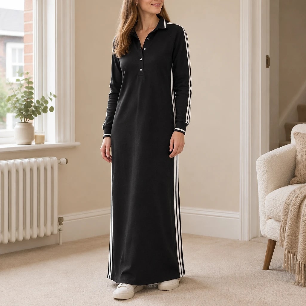 Velmara – Sweatshirt Maxi Dress