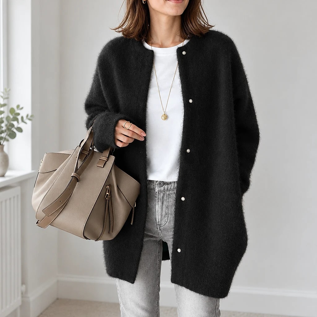 Veloire – Elegant Knit Cardigan