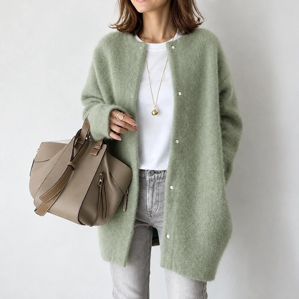 Veloire – Elegant Knit Cardigan
