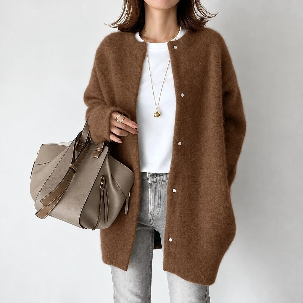 Veloire – Elegant Knit Cardigan