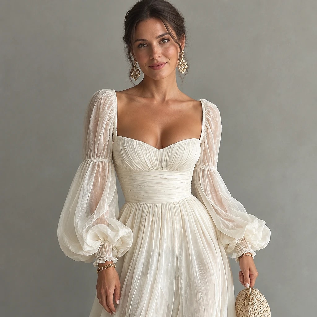 Veloria – Chiffon Maxi Dress