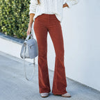 Veloria – Corduroy Flare Jeans