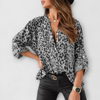 Veloria – Leopard Print Blouse