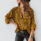 Veloria – Leopard Print Blouse
