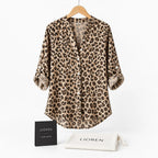 Veloria – Leopard Print Blouse