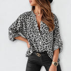 Veloria – Leopard Print Blouse