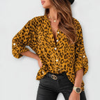 Veloria – Leopard Print Blouse