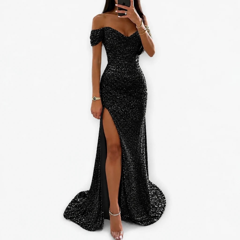 Veloria – Sequin Evening Gown